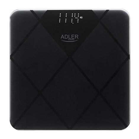 Adler | Bathroom Scale | AD 8169 | Maximum weight (capacity) 180 kg | Accuracy 100 g | Graphite/Black - 2